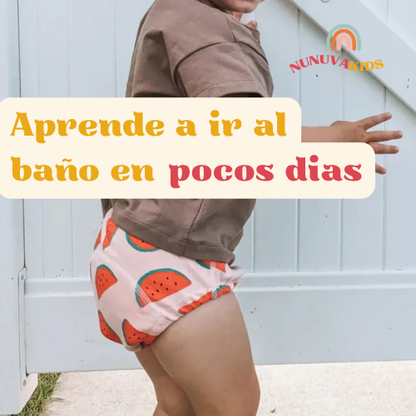 Ropa interior para aprender a ir al baño